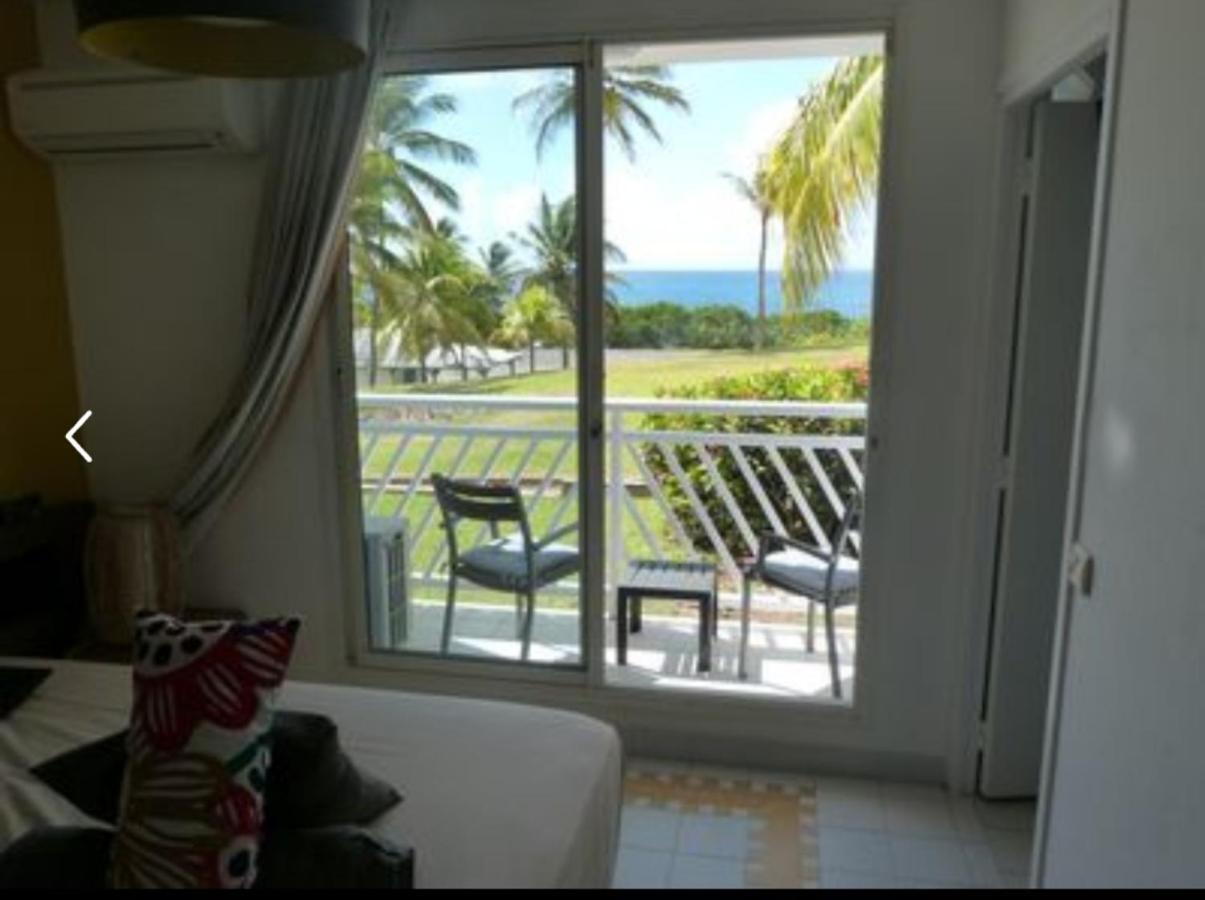 Studio Vue Mer Piscine Plage Kaz Punch Manganao Chez Julie Saint-Francois  Εξωτερικό φωτογραφία