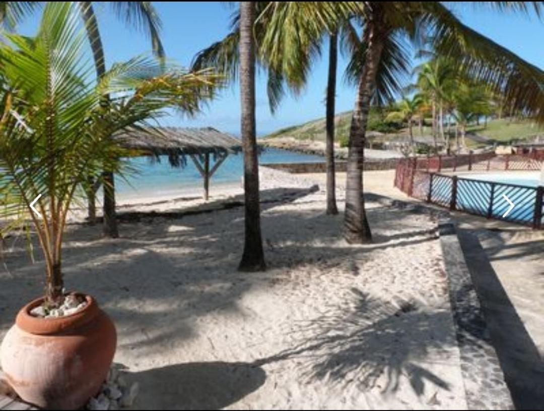 Studio Vue Mer Piscine Plage Kaz Punch Manganao Chez Julie Saint-Francois  Εξωτερικό φωτογραφία